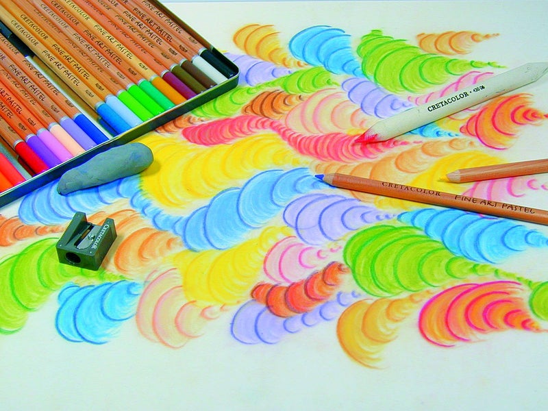 Cretacolor Fine Art Pastel Pencil Set, Set of 72, Multi - Image 5